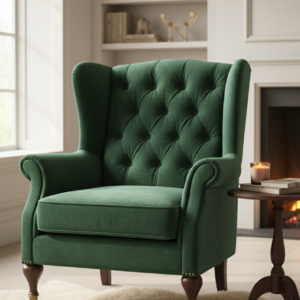 Home bottle green textured